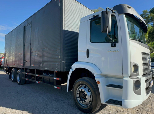 Vw 24250 / 17250 Ano 2011 Truck Bau Com Plataforma