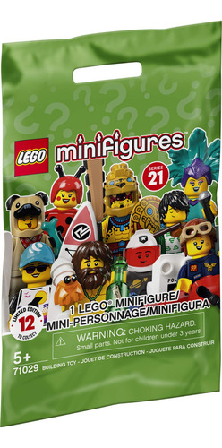 Lego Minifiguras Serie 21 66657, 2021 (paquete De 6)
