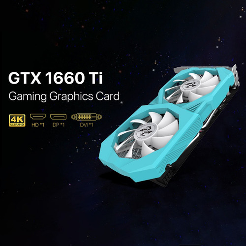 Imagen 2 de 8 de Tarjeta Gráfica Peland Gtx1660ti 6g Gpu Gddr6 Computer Graph