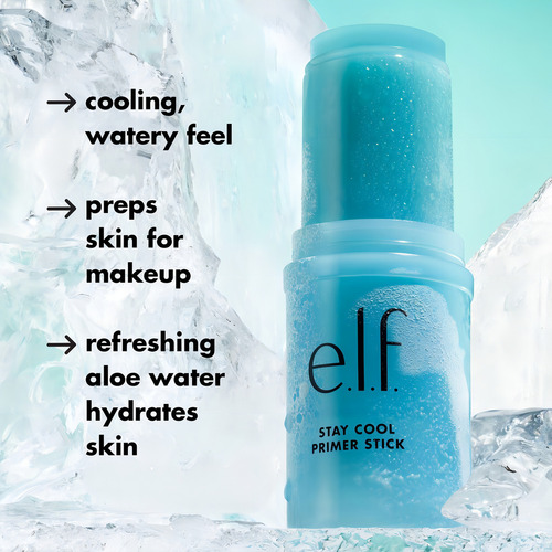 Elf Primer Stick Hydratante Tono Del Primer Azul Claro
