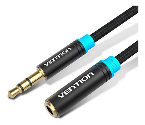 Cabo Extensor Extensao P2 Macho Femea Fone Audio 1m Vention