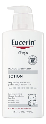 Eucerin Baby Wash & Shampoo Hipoalergenico 400ml Importado