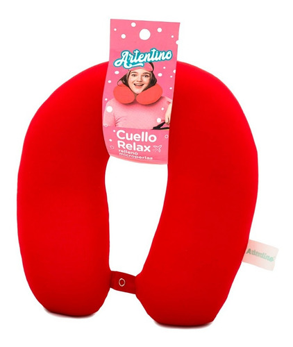 Imagen 3 de 5 de Pack 6 Almohada Cuello Viaje Relax Hombre Mujer Niños Color