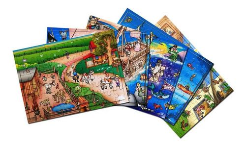 Puzzle Infantil - Kit 10 Modelos - Histórias Clássicas