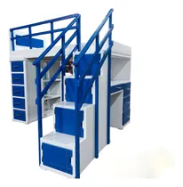 Comprar Litera Individual Estándar Con Cajonera Y Escritorio 