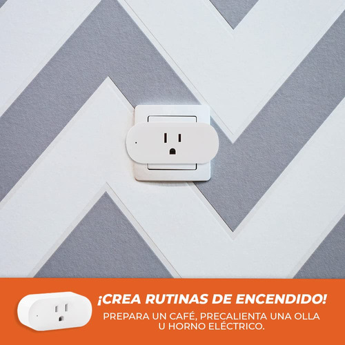Tecnolite Connect Enchufe Inteligente Wi-fi Con Medidor De