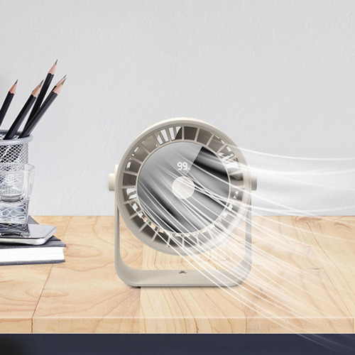 Ventilador De 2 En 1 Desk And Wall Hanging Double Use Blanco