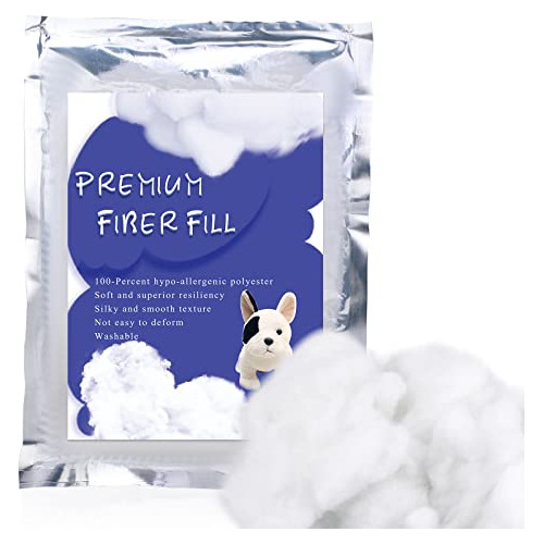 Polyester Fiber, 200g Premium Fiber Fill, High Resilien...