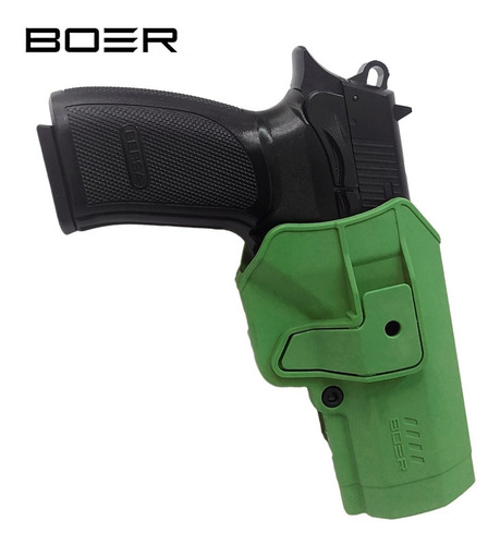 Funda Pistolera Táctica Polímero Boer Nivel2 Bersa Pro Tpr 9