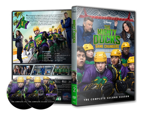 The Mighty Ducks Serie En Dvd Completa Latino