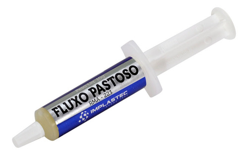 Imagem 1 de 1 de Fluxo De Solda Pastoso Seringa 10g