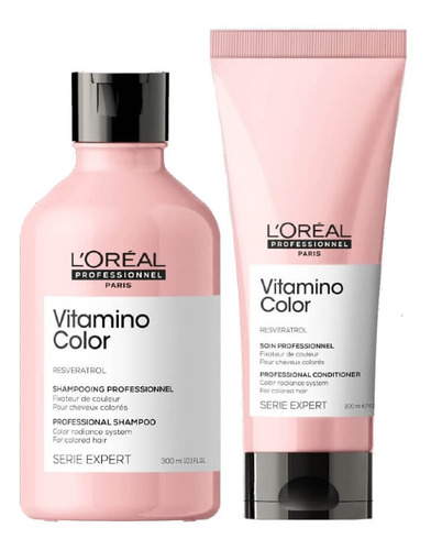 Shampoo Loreal Professionnel Vitamino Color + Acondicionador