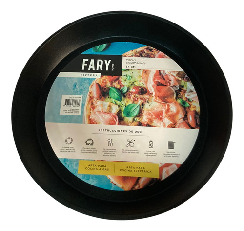 Molde Pizzero Pizza Pizzera N°34 Combo X10 Unidades