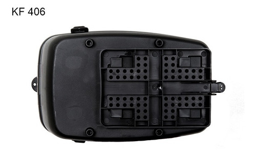 Imagem 7 de 10 de Baú Bauleto Box Bicicleta Bike Kalf 20 Litros Engate Rápido