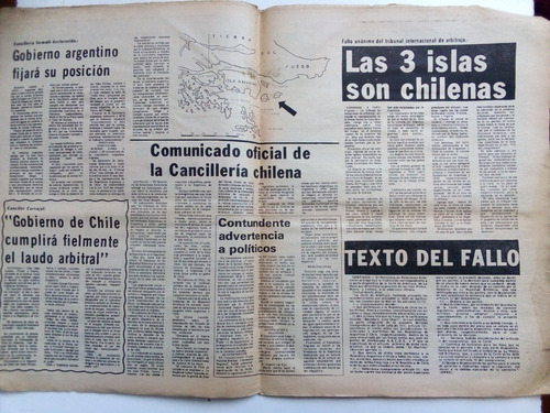 Diario La Estrella De Valparaiso- 2 De Mayo 1977- (Usado)