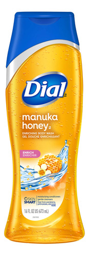 Dial, Manuka Enriching Body Wash 16.0 fl Oz, Miel, 16 Onzas