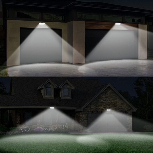 Imagen 9 de 10 de Lámpara Solar Para Exteriores Y Jardin 3 Modos 104 Led