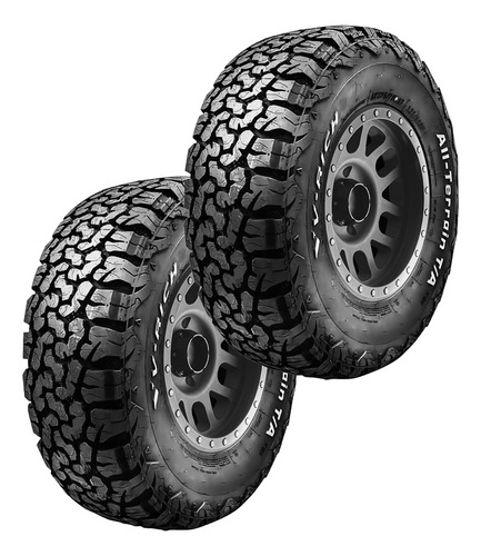 Paq 2 Llantas 35x12.50 R18 Vrich All Terrain T/a Ko6 118r
