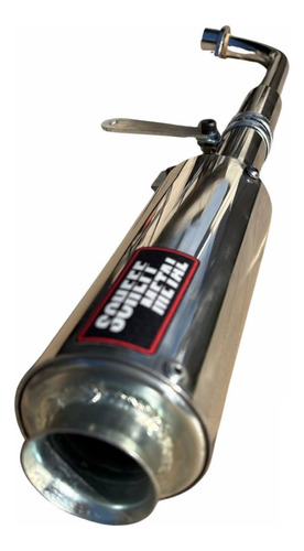 Escape Deportivo 3 Motomel Blitz 110 + Sordina Scheff Metal