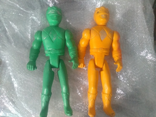Muñecos De Los.power Rangers Plástico Inflado Detalles