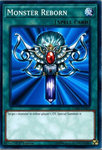 Tarjeta Yugioh! Monster Reborn Lehd-ena23 Common