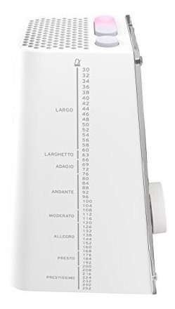 Imagen 2 de 3 de Korg Kdm-3 Metronomo Digital Color Blanco