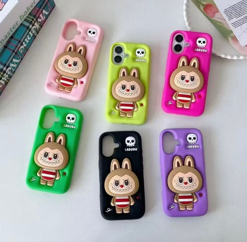 Capa Capinha Estilo Labubu Para iPhone