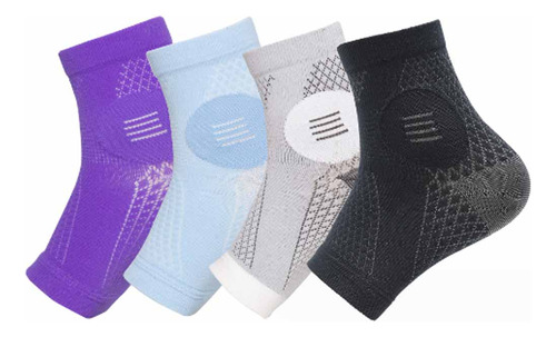 3 Pares De Calcetines De Compresión Para Soporte De Tobiller