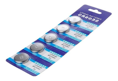 5x Pilas Micro Litio Bateria Boton Cr2032 3v