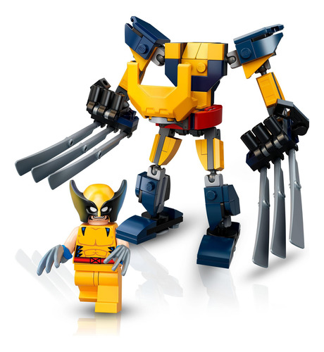 Kit De Construcción Lego Super Heroes Marvel Wolverine Mech