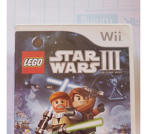 Jogo Lego Star Wars 3 The Clone Wars Wii Ntsc-us (Recondicionado)