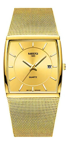 Nibosi Relojes Para Hombre Moda De Negocios Marca Superior V