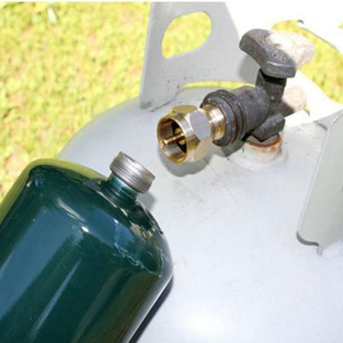 Adaptador De Recarga De Propano Lp Gas 1 Lb Cilindro Acoplad