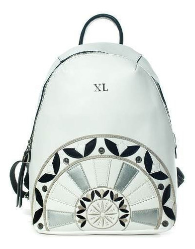 Mochila urbana XL Extra Large Gitana color blanco