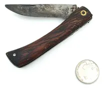 Comprar Cuchillo Plegable Antiguo Acero Carbono - Cuchilleria