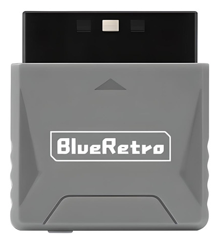 Blueretro Adaptador Bluetooth P/ Joysticks Modernos Ps1 Ps2 Gris