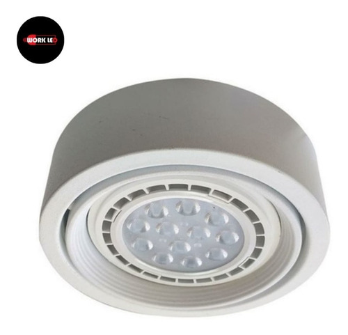 Ampolleta Ar11 12 Watts Led Base G53 Luz Fria 6500k