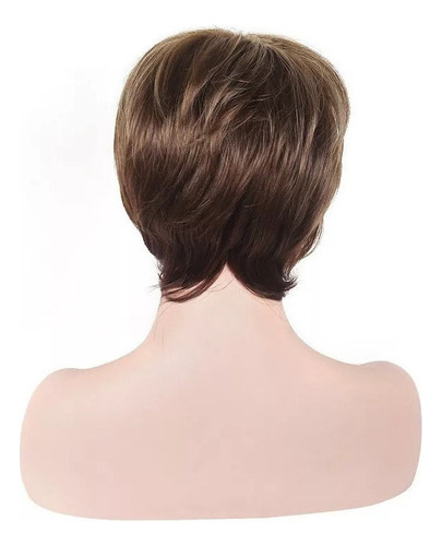 Gv Peluca Corta Recta Para Mujer
