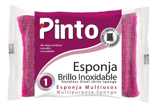 Esponja Brillo Multiusos Pinto X6 Unidades