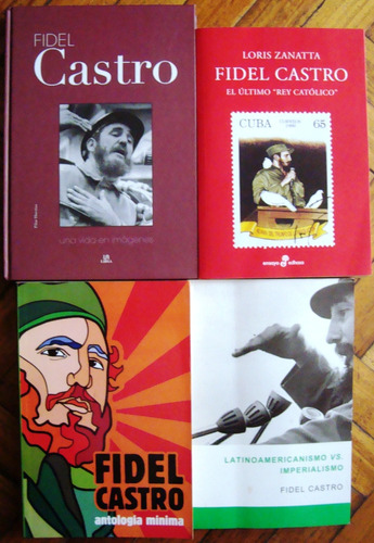 Fidel Castro Escrito Antologia Biografia 4ts Revolucion Cuba