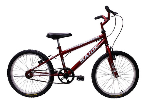 Bicicleta Aro 20 Masculina Menino Saidx + Rodinhas Brinde