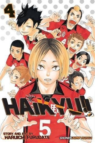 Haikyu!!, Vol. 4, De Haruichi Furudate. Editorial Viz Media, Subs. Of Shogakukan Inc En Inglés