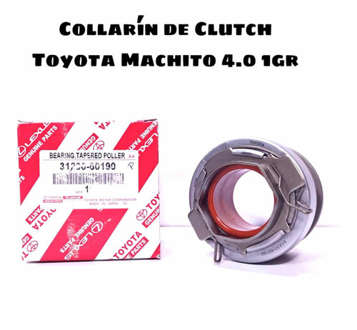 Collarín De Clutch Toyota Machito Long Van 4.5 4.0 1gr