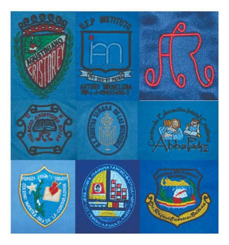 Insignias Escolares Bordadas