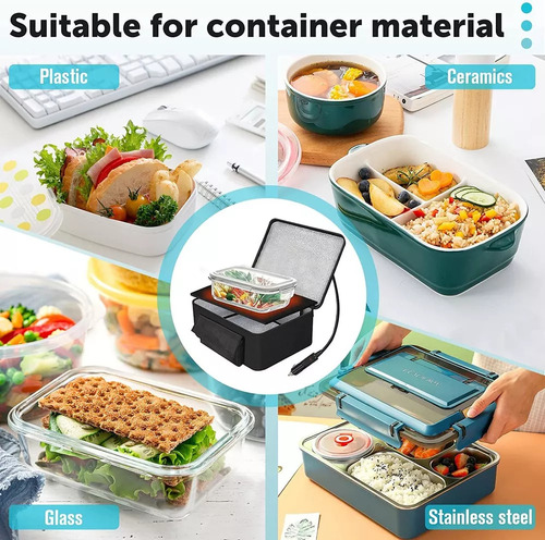 Y1m Mini Lonchera Portátil Con Calentador De Alimentos