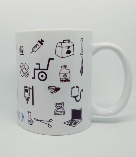 Caneca Personalizada Profissão Técnica Em Enfermagem