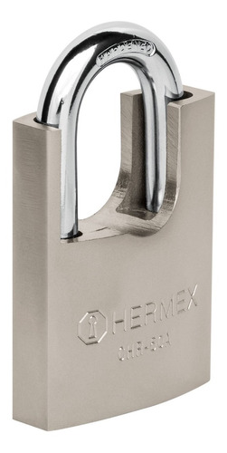 Candado De Hierro Con Coraza, 50mm, Llave Abloy 43313 Hermex