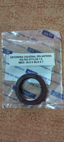 Estopa Cigueñal Delantera Kia Rio Stylus 1.5 