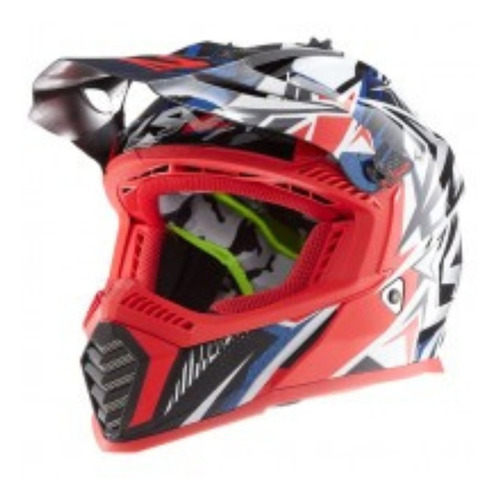 Casco Motocross Junior Ls2 437 Fast Mini Evo Niños Kids 