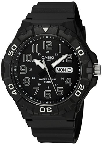 Casio Mens Diver Style Quartz Resin Casual W